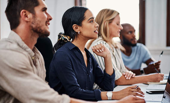 Group of people in a meeting